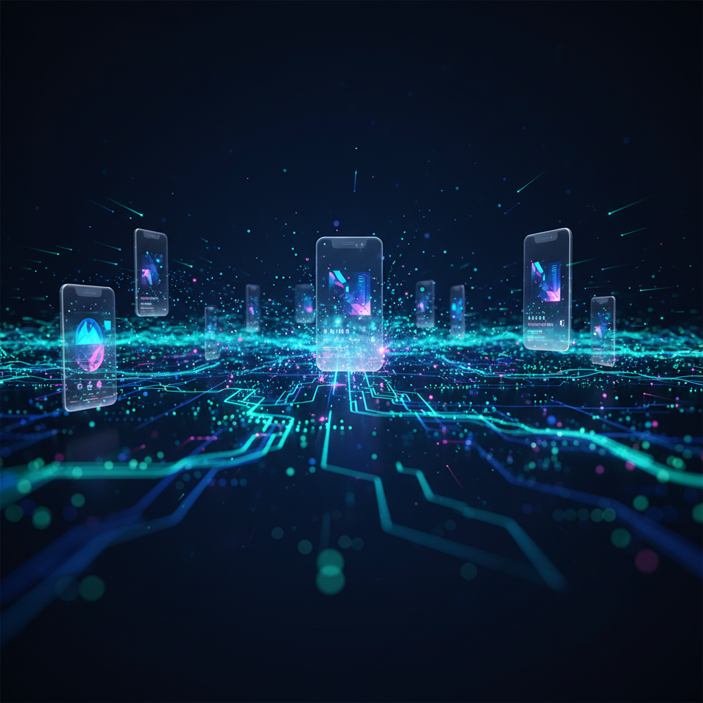 AdFlux data network visualization